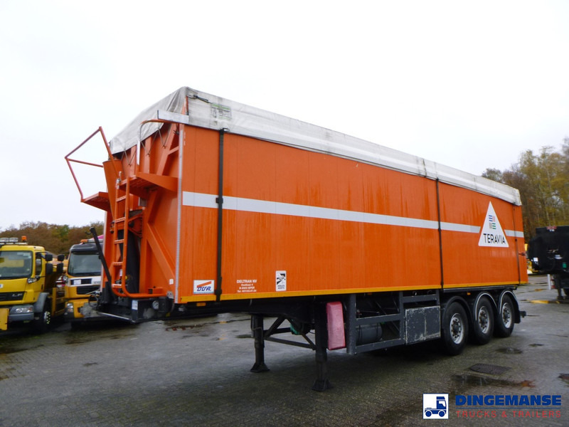 OVA Tipper trailer alu 59 m3 + tarpaulin - Semi-reboque basculante: foto 1 OVA Tipper trailer alu 59 m3 + tarpaulin - Semi-reboque basculante: foto 1