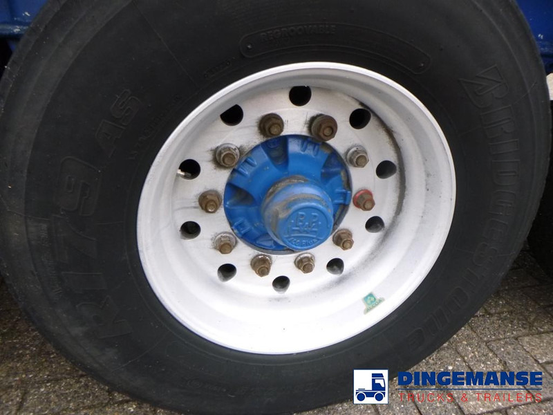 Semi-reboque basculante OVA Tipper trailer alu 60 m3 + tarpaulin: foto 7