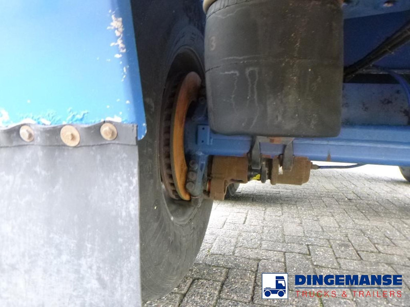 Semi-reboque basculante OVA Tipper trailer alu 60 m3 + tarpaulin: foto 9