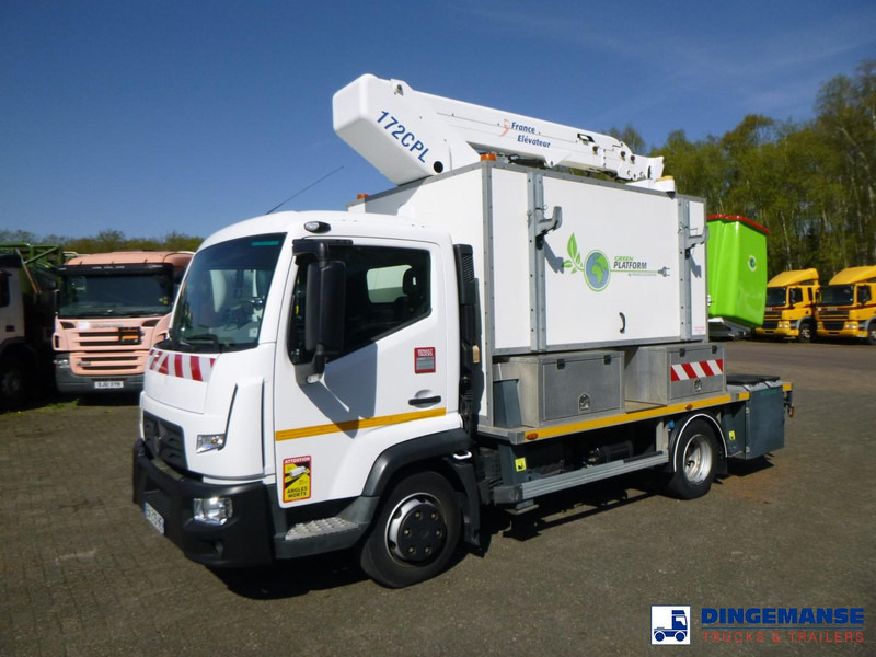 Renault D 7.5 4x2 France Elevateur manlift 172 CPL - Plataforma telescópica: foto 1 Renault D 7.5 4x2 France Elevateur manlift 172 CPL - Plataforma telescópica: foto 1