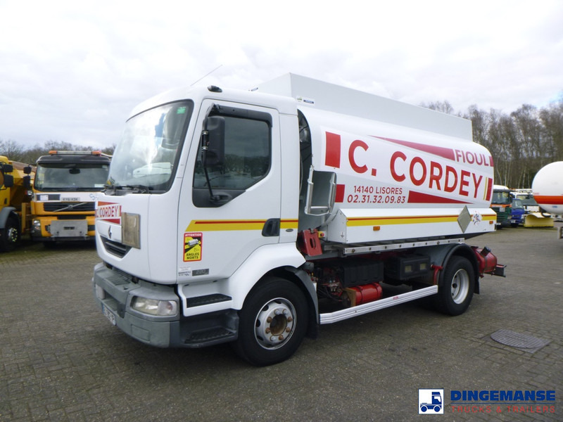 Renault Midlum 220 dci 4x2 fuel tank 11.5 m3 / 3 comp - Camião cisterna: foto 1 Renault Midlum 220 dci 4x2 fuel tank 11.5 m3 / 3 comp - Camião cisterna: foto 1