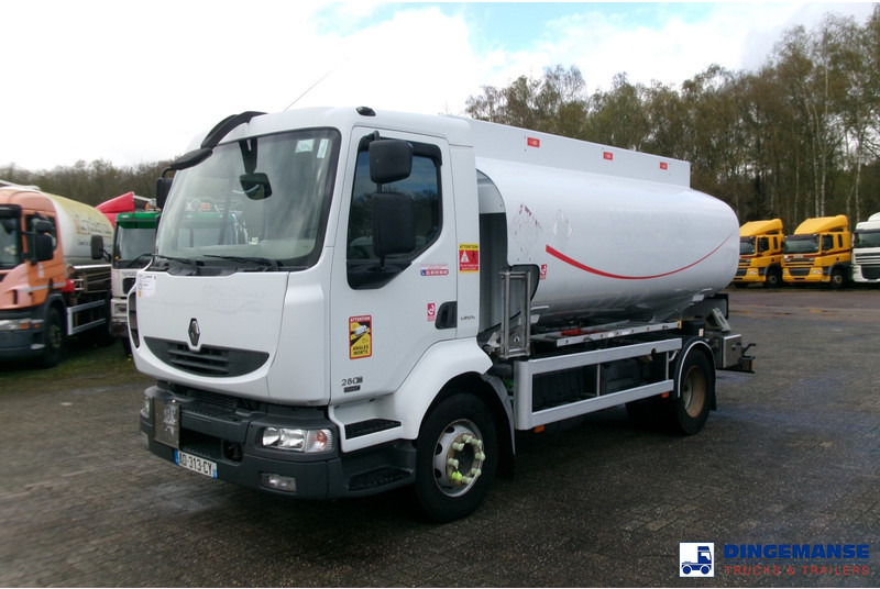 Renault Midlum 280 Dxi 4x2 fuel tank 11.3 m3 / 3 comp - Camião cisterna: foto 1 Renault Midlum 280 Dxi 4x2 fuel tank 11.3 m3 / 3 comp - Camião cisterna: foto 1