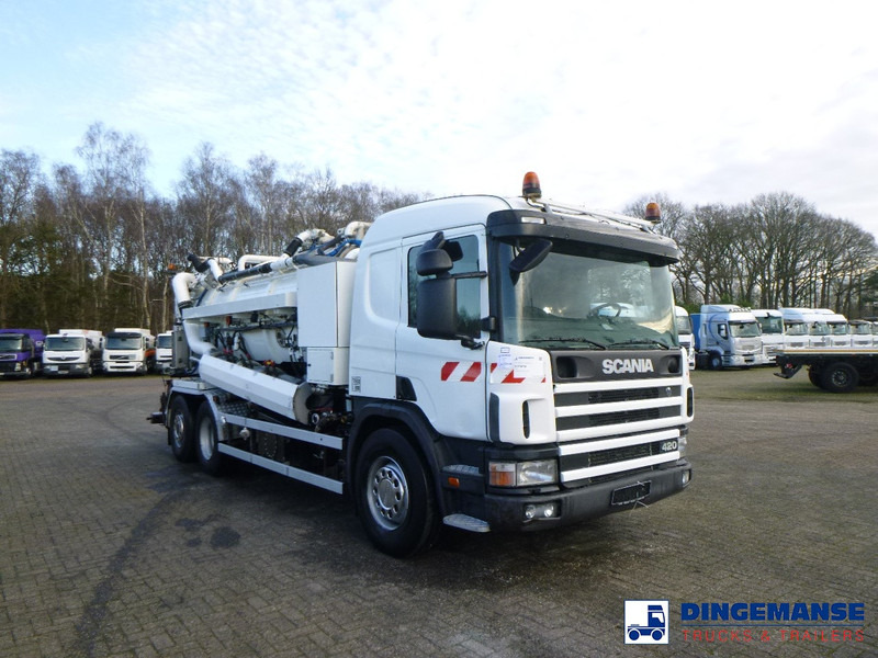 Scania P124-420 6x2 vacuum tank 10.5 m3 - Caminhão limpa fossa: foto 2 Scania P124-420 6x2 vacuum tank 10.5 m3 - Caminhão limpa fossa: foto 2