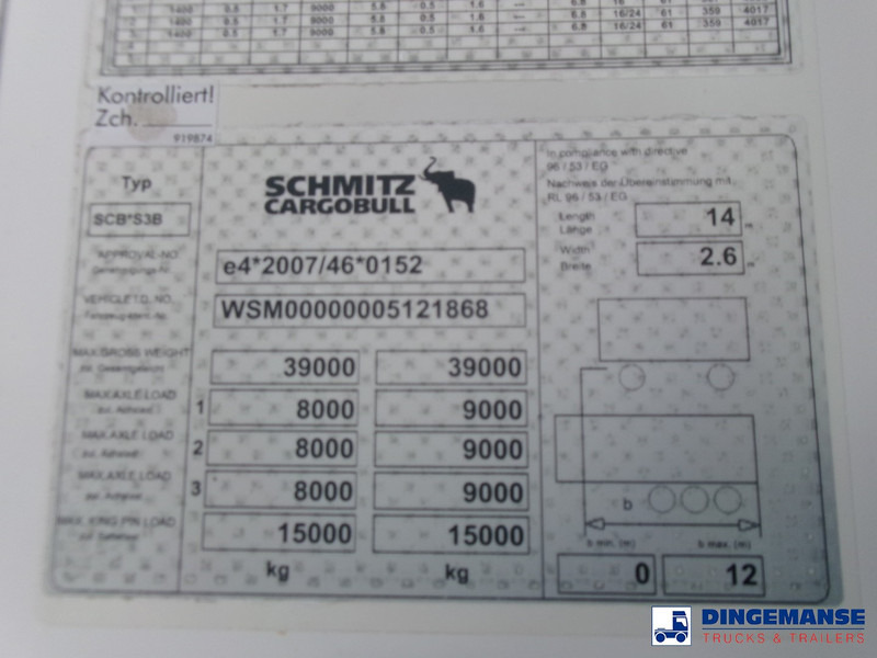 Semi-reboque frigorífico Schmitz Cargobull Frigo trailer + Carrier Vector 1350: foto 15