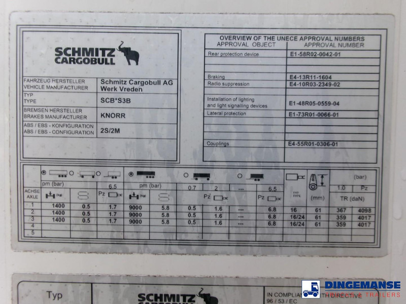 Semi-reboque frigorífico Schmitz Cargobull Frigo trailer + Carrier Vector 1550: foto 15 Semi-reboque frigorífico Schmitz Cargobull Frigo trailer + Carrier Vector 1550: foto 15