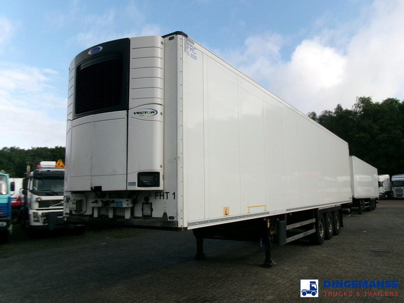 Schmitz Cargobull Frigo trailer + Carrier Vector 1550 - Semi-reboque frigorífico: foto 1 Schmitz Cargobull Frigo trailer + Carrier Vector 1550 - Semi-reboque frigorífico: foto 1