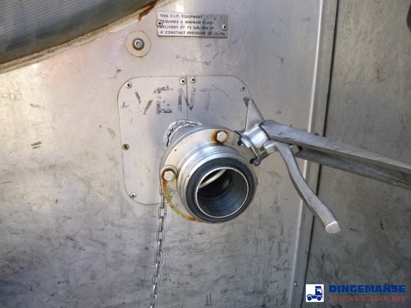 Semi-reboque cisterna TCL Food tank inox 30 m3 / 1 comp + pump: foto 15