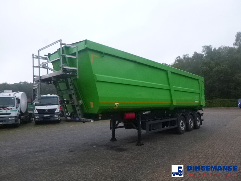 Schmitz Cargobull Tipper trailer steel 58 m3 + tarpaulin - Tractor: foto 1 Schmitz Cargobull Tipper trailer steel 58 m3 + tarpaulin - Tractor: foto 1