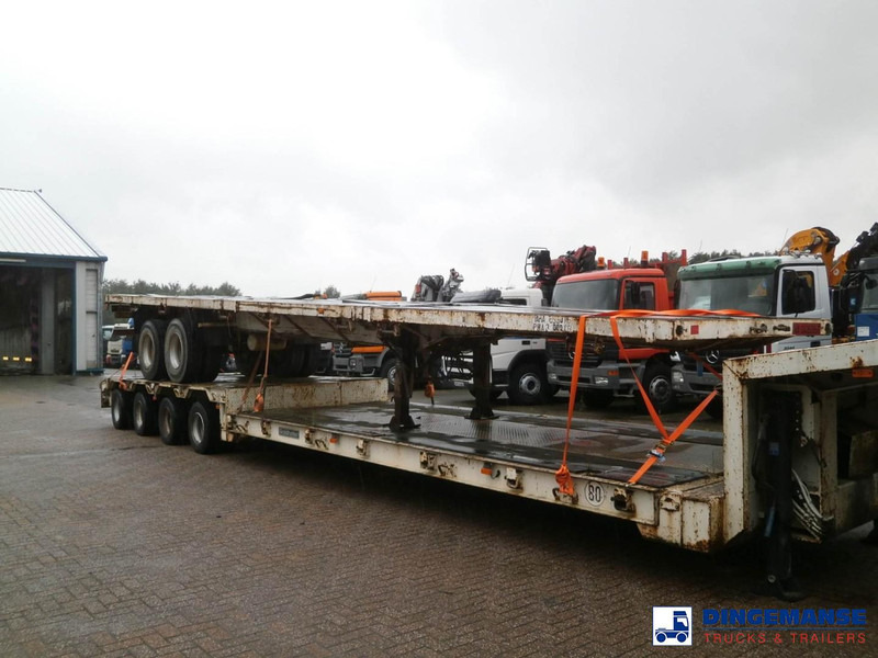Traylona 2-axle platform trailer 39000KG / Extendable 19M - Semi-reboque baixa: foto 2 Traylona 2-axle platform trailer 39000KG / Extendable 19M - Semi-reboque baixa: foto 2