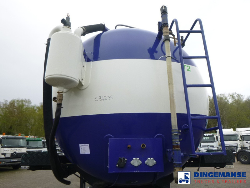 Caminhão limpa fossa VALLELY Vacuum tank alu 30 m3 / 1 comp + Engine: foto 6