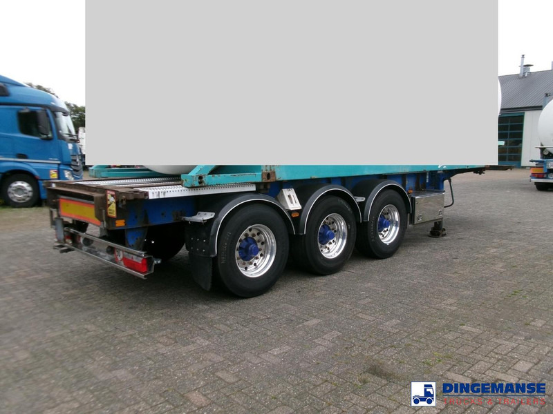 Van Hool 3-axle container trailer + ADR - Semi-reboque transportador de contêineres/ Caixa móvel: foto 4 Van Hool 3-axle container trailer + ADR - Semi-reboque transportador de contêineres/ Caixa móvel: foto 4