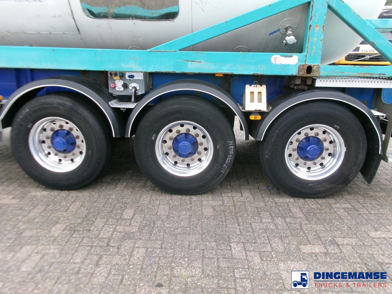Van Hool 3-axle container trailer + ADR - Camião transportador de contêineres/ Caixa móvel: foto 5 Van Hool 3-axle container trailer + ADR - Camião transportador de contêineres/ Caixa móvel: foto 5