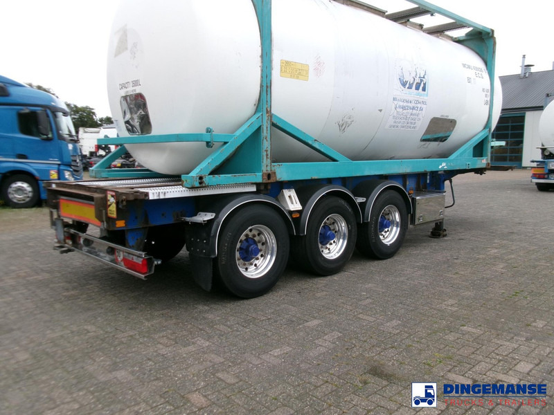 Van Hool 3-axle container trailer + ADR - Camião transportador de contêineres/ Caixa móvel: foto 4 Van Hool 3-axle container trailer + ADR - Camião transportador de contêineres/ Caixa móvel: foto 4