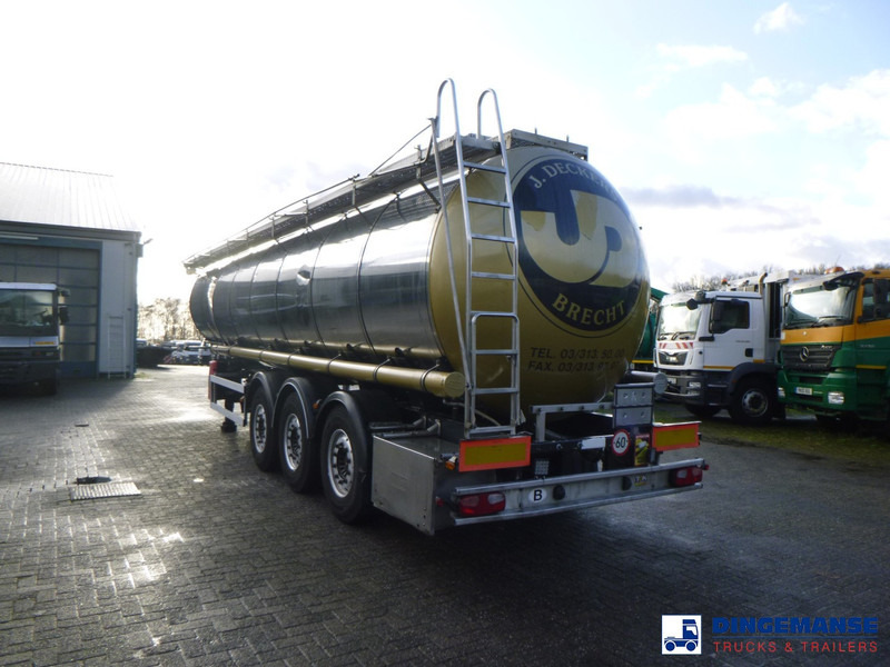 Van Hool Chemical tank inox 30 m3 / 1 comp ADR 12/03/2024 - Semi-reboque cisterna: foto 4 Van Hool Chemical tank inox 30 m3 / 1 comp ADR 12/03/2024 - Semi-reboque cisterna: foto 4