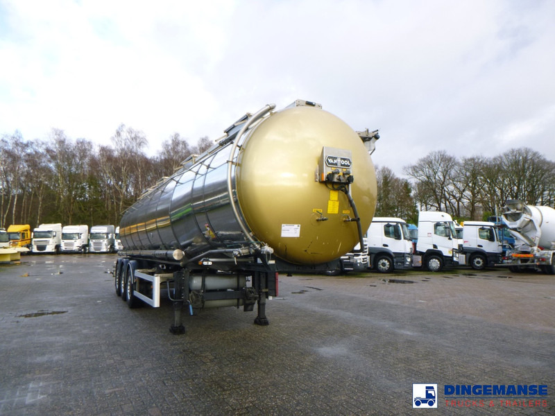 Van Hool Chemical tank inox 30 m3 / 1 comp ADR 12/03/2024 - Semi-reboque cisterna: foto 2 Van Hool Chemical tank inox 30 m3 / 1 comp ADR 12/03/2024 - Semi-reboque cisterna: foto 2