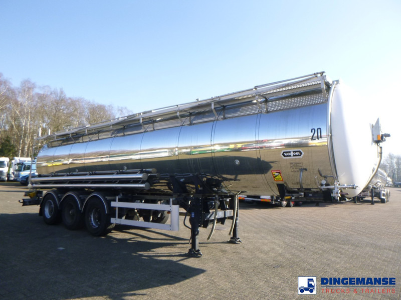 Van Hool Chemical tank inox 30 m3 / 3 comp - Semi-reboque cisterna: foto 2 Van Hool Chemical tank inox 30 m3 / 3 comp - Semi-reboque cisterna: foto 2