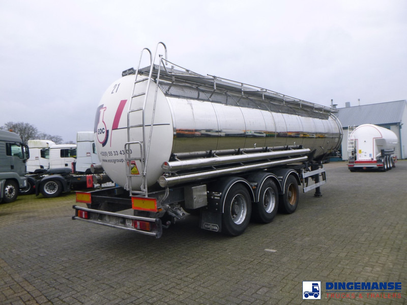 Van Hool Chemical tank inox 30 m3 / 3 comp - Semi-reboque cisterna: foto 4 Van Hool Chemical tank inox 30 m3 / 3 comp - Semi-reboque cisterna: foto 4