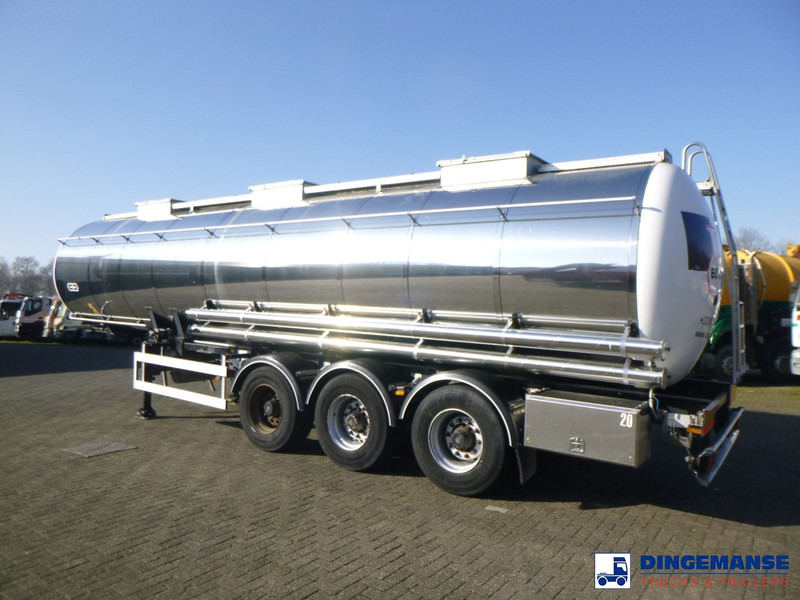 Van Hool Chemical tank inox 30 m3 / 3 comp - Semi-reboque cisterna: foto 3 Van Hool Chemical tank inox 30 m3 / 3 comp - Semi-reboque cisterna: foto 3