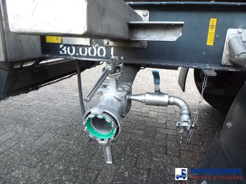 Van Hool Chemical tank inox L4BH 30 m3 / 1 comp / ADR 29/08/24 - Semi-reboque cisterna: foto 5 Van Hool Chemical tank inox L4BH 30 m3 / 1 comp / ADR 29/08/24 - Semi-reboque cisterna: foto 5