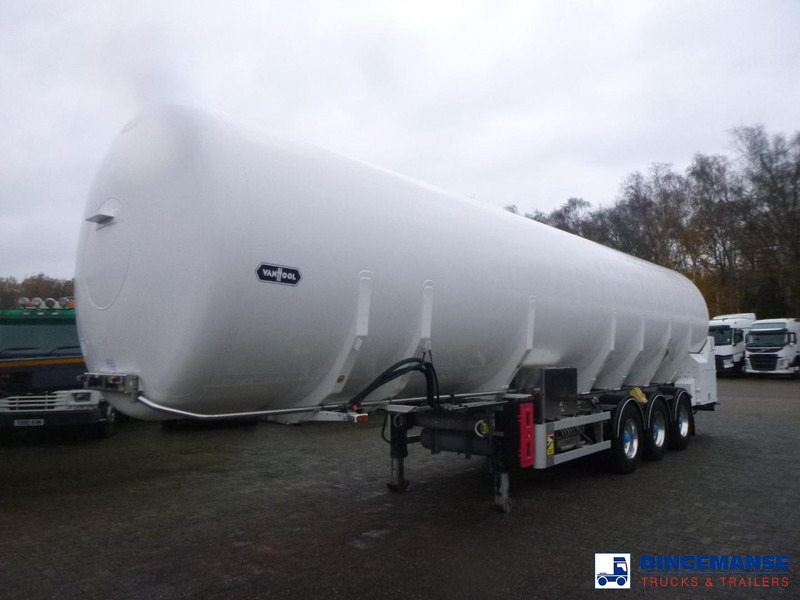 Van Hool Cryogenic tank inox 58.6 m3 / 1 comp / R10,4BN (methane/argon/nitrogen) - Semi-reboque cisterna: foto 1 Van Hool Cryogenic tank inox 58.6 m3 / 1 comp / R10,4BN (methane/argon/nitrogen) - Semi-reboque cisterna: foto 1
