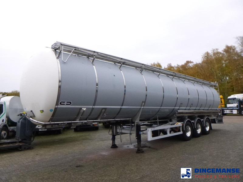 Van Hool Food tank inox 62 m3 / 3 comp - Semi-reboque cisterna: foto 1 Van Hool Food tank inox 62 m3 / 3 comp - Semi-reboque cisterna: foto 1