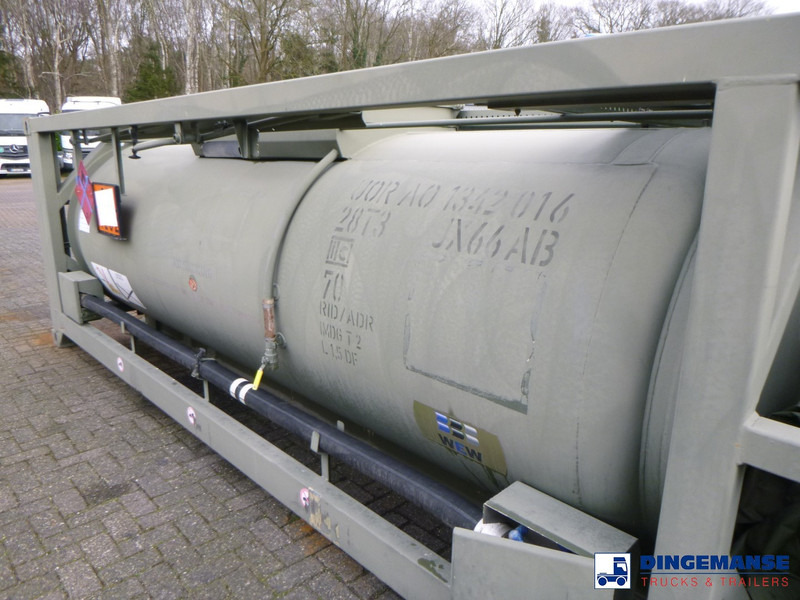 WEW (Westerwälder Eisenwerk) Fuel (kerosene, diesel) tank container 20 ft. inox 10 m3 / 1 comp + pump - Depósito de armazenamento: foto 5 WEW (Westerwälder Eisenwerk) Fuel (kerosene, diesel) tank container 20 ft. inox 10 m3 / 1 comp + pump - Depósito de armazenamento: foto 5