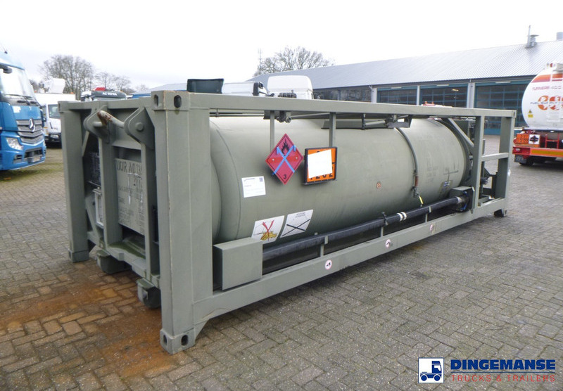 WEW (Westerwälder Eisenwerk) Fuel (kerosene, diesel) tank container 20 ft. inox 10 m3 / 1 comp + pump - Depósito de armazenamento: foto 3 WEW (Westerwälder Eisenwerk) Fuel (kerosene, diesel) tank container 20 ft. inox 10 m3 / 1 comp + pump - Depósito de armazenamento: foto 3
