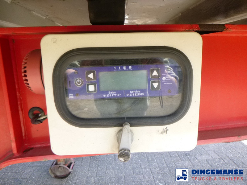 Carrinha basculante WILCOX Tipper trailer alu 55 m3 + tarpaulin: foto 12