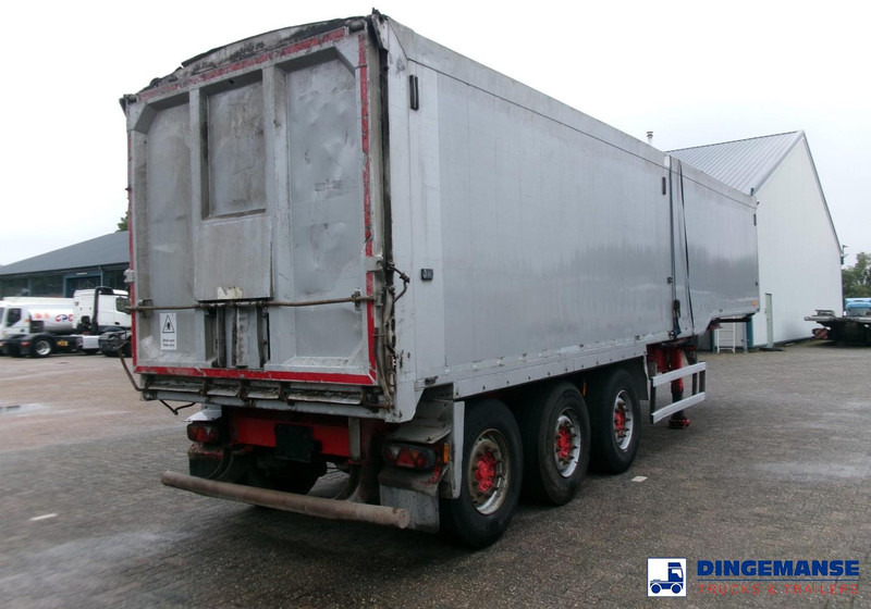 WILCOX Tipper trailer alu 55 m3 + tarpaulin - Semi-reboque basculante: foto 4 WILCOX Tipper trailer alu 55 m3 + tarpaulin - Semi-reboque basculante: foto 4
