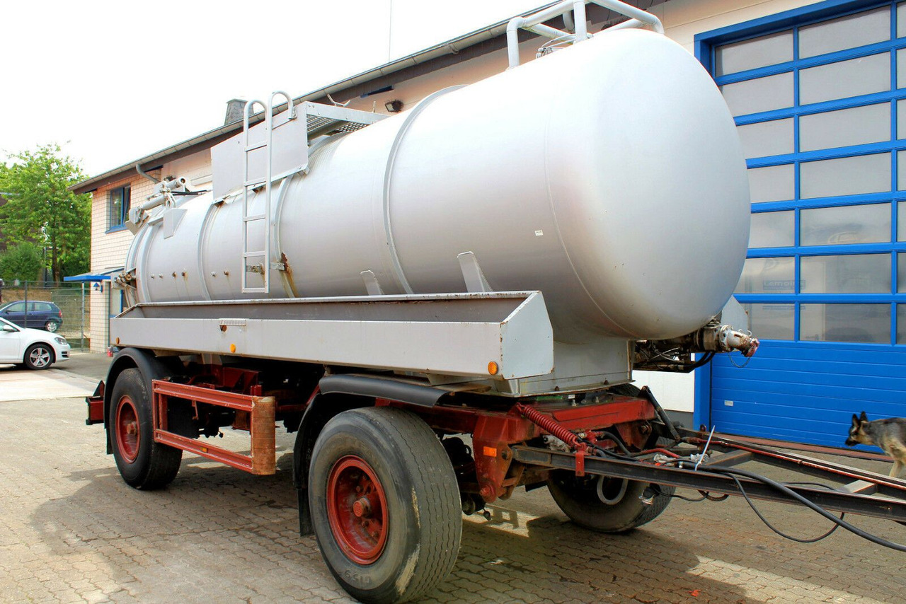 2-Achs Haller 12m³ Saug u. Druck Anhänger Ex-ADR - Reboque cisterna: foto 1 2-Achs Haller 12m³ Saug u. Druck Anhänger Ex-ADR - Reboque cisterna: foto 1