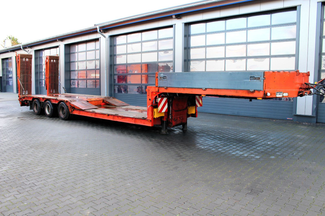 Langendorf 3-Achs SATBUE30-37 Tiefbett Tieflader+Rampen+TÜV - Semi-reboque baixa: foto 1 Langendorf 3-Achs SATBUE30-37 Tiefbett Tieflader+Rampen+TÜV - Semi-reboque baixa: foto 1