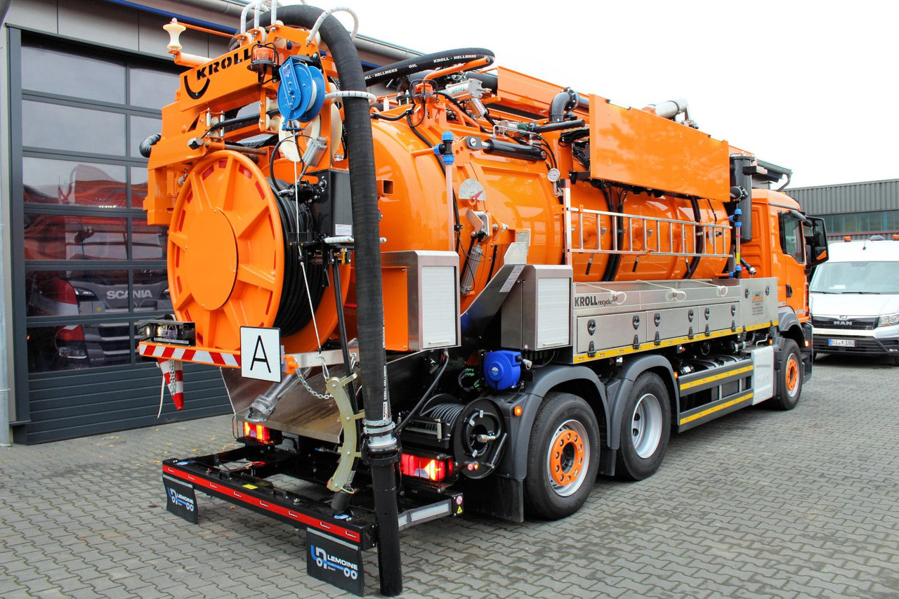 MAN TGS 26.480 6x2 Kroll 13m³ WRG Wasserrückgewinner - Caminhão limpa fossa: foto 5 MAN TGS 26.480 6x2 Kroll 13m³ WRG Wasserrückgewinner - Caminhão limpa fossa: foto 5