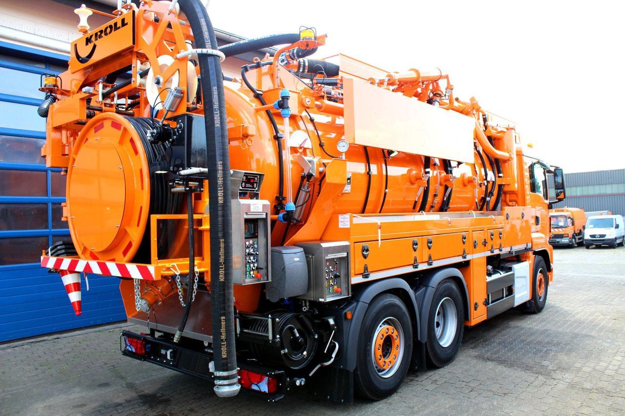 MAN TGS 26.480 6x2 Kroll 14m³ WRG Wasserrückgewinner - Caminhão limpa fossa: foto 3 MAN TGS 26.480 6x2 Kroll 14m³ WRG Wasserrückgewinner - Caminhão limpa fossa: foto 3