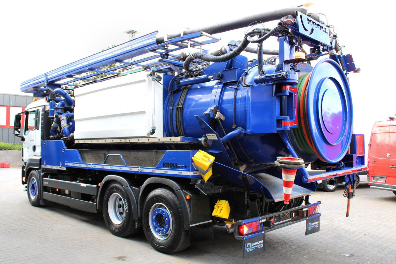 MAN TGS 28.440 6x2 Kroll 14,5m³ W-Rückgewinner KOMBI - Caminhão limpa fossa: foto 4 MAN TGS 28.440 6x2 Kroll 14,5m³ W-Rückgewinner KOMBI - Caminhão limpa fossa: foto 4