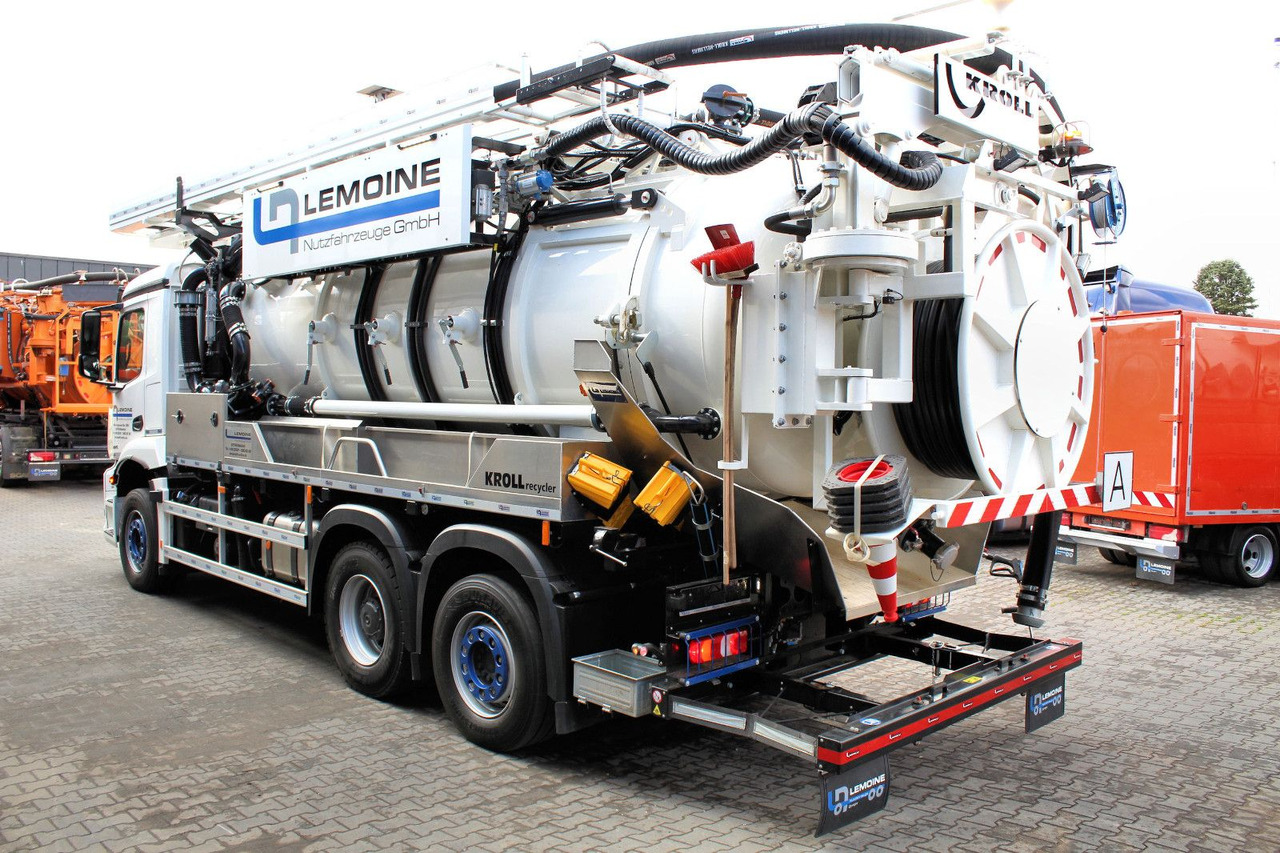 Mercedes-Benz AROCS 2546 6x2 Kroll 14m³ WRG Wasserrückgewinner - Caminhão limpa fossa: foto 4 Mercedes-Benz AROCS 2546 6x2 Kroll 14m³ WRG Wasserrückgewinner - Caminhão limpa fossa: foto 4
