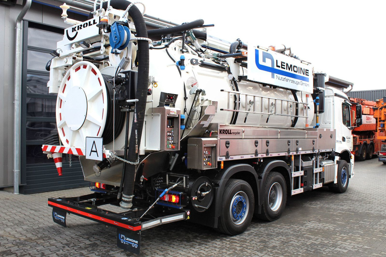 Mercedes-Benz AROCS 2546 6x2 Kroll 14m³ WRG Wasserrückgewinner - Caminhão limpa fossa: foto 5 Mercedes-Benz AROCS 2546 6x2 Kroll 14m³ WRG Wasserrückgewinner - Caminhão limpa fossa: foto 5