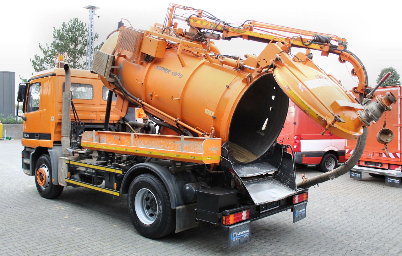 Mercedes-Benz Actros 1831 4x2 Hellmers 6,5m³ V2A INOX Kipper - Caminhão limpa fossa: foto 3 Mercedes-Benz Actros 1831 4x2 Hellmers 6,5m³ V2A INOX Kipper - Caminhão limpa fossa: foto 3