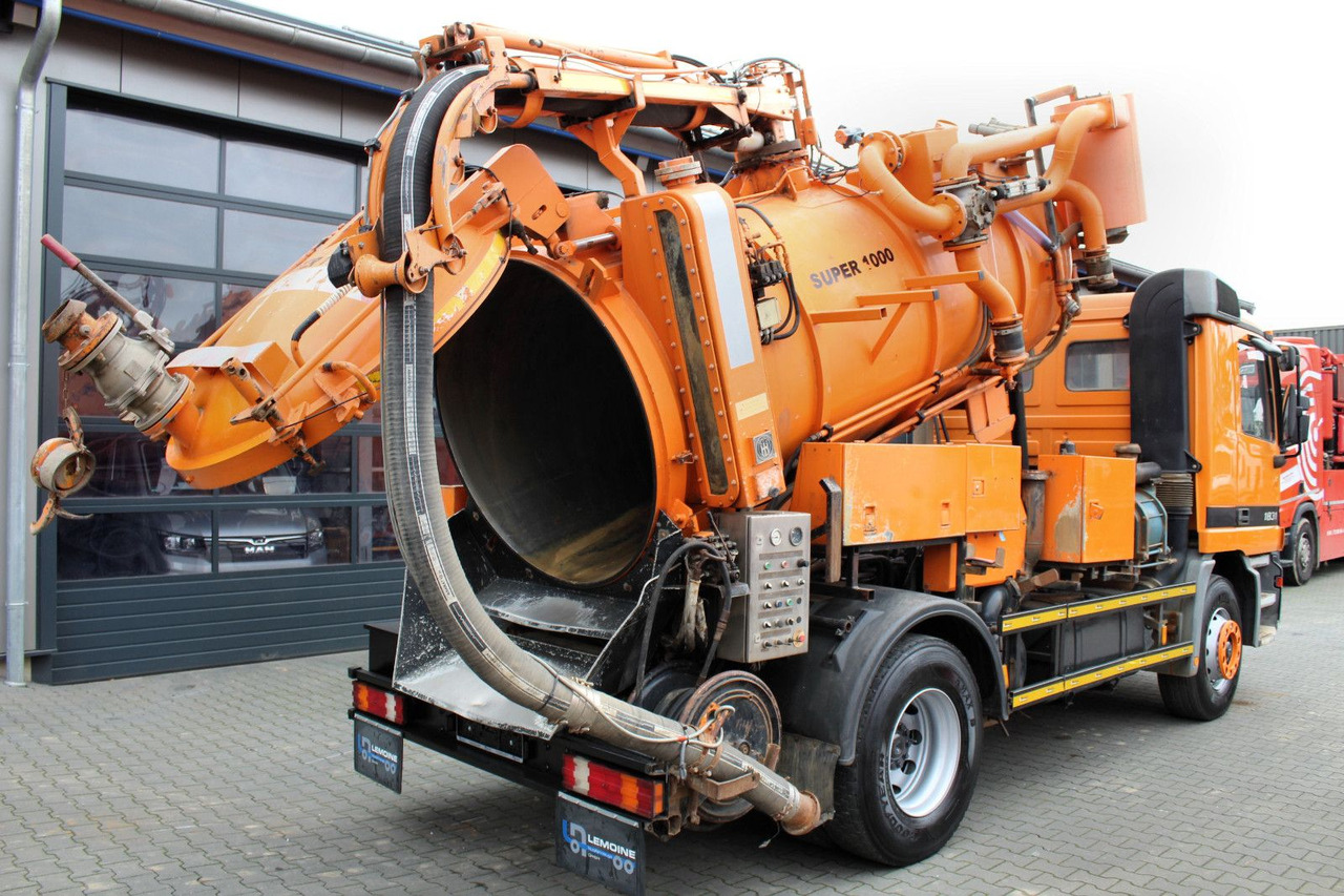 Mercedes-Benz Actros 1831 4x2 Hellmers 6,5m³ V2A INOX Kipper - Caminhão limpa fossa: foto 4 Mercedes-Benz Actros 1831 4x2 Hellmers 6,5m³ V2A INOX Kipper - Caminhão limpa fossa: foto 4