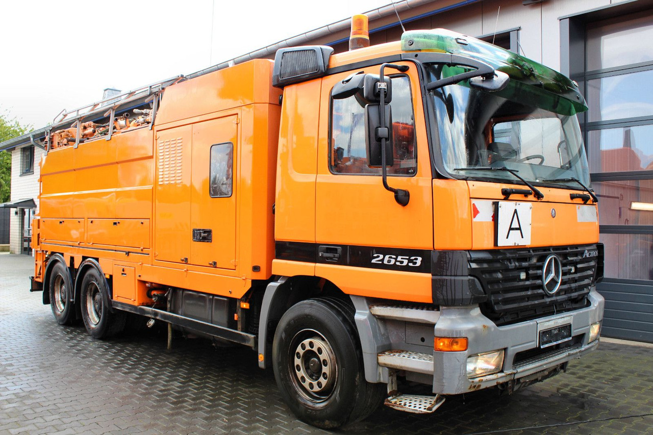 Mercedes-Benz Actros 2653 6x4 V8 Müller 16m³ Saug u.Spül-Kombi - Caminhão limpa fossa: foto 1 Mercedes-Benz Actros 2653 6x4 V8 Müller 16m³ Saug u.Spül-Kombi - Caminhão limpa fossa: foto 1
