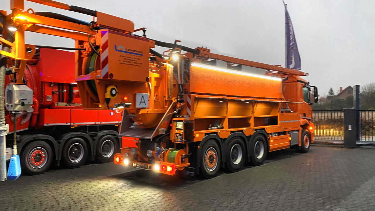 Mercedes-Benz Arocs 3551 8x4 Müller 16mCanalmaster F160EWA WRG - Caminhão limpa fossa: foto 2 Mercedes-Benz Arocs 3551 8x4 Müller 16mCanalmaster F160EWA WRG - Caminhão limpa fossa: foto 2