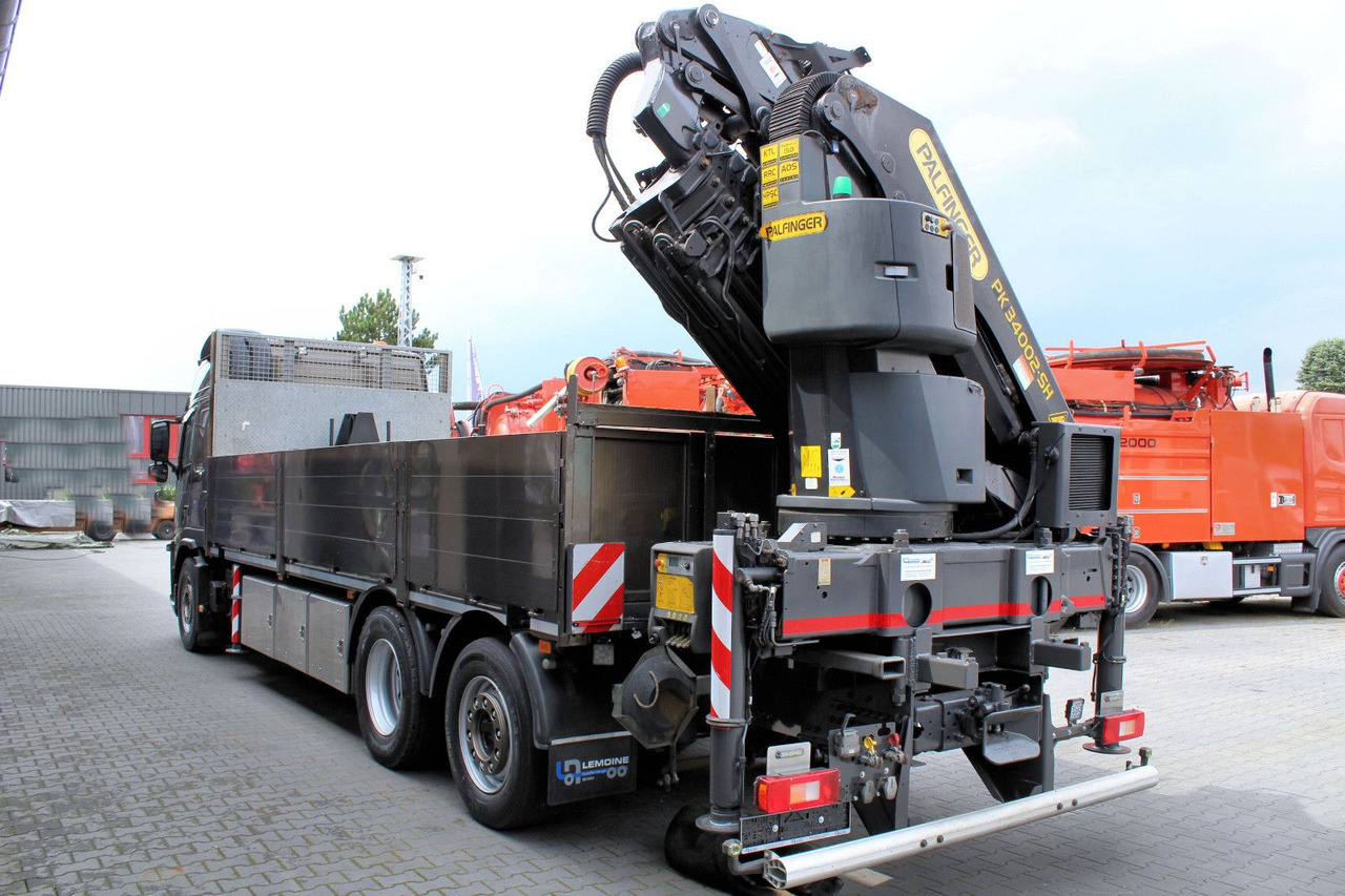 Volvo FM 420 6x2 Container-Pritsche+Kran PK 34.002+JIB - Camião de caixa aberta/ Plataforma, Camião grua: foto 4 Volvo FM 420 6x2 Container-Pritsche+Kran PK 34.002+JIB - Camião de caixa aberta/ Plataforma, Camião grua: foto 4