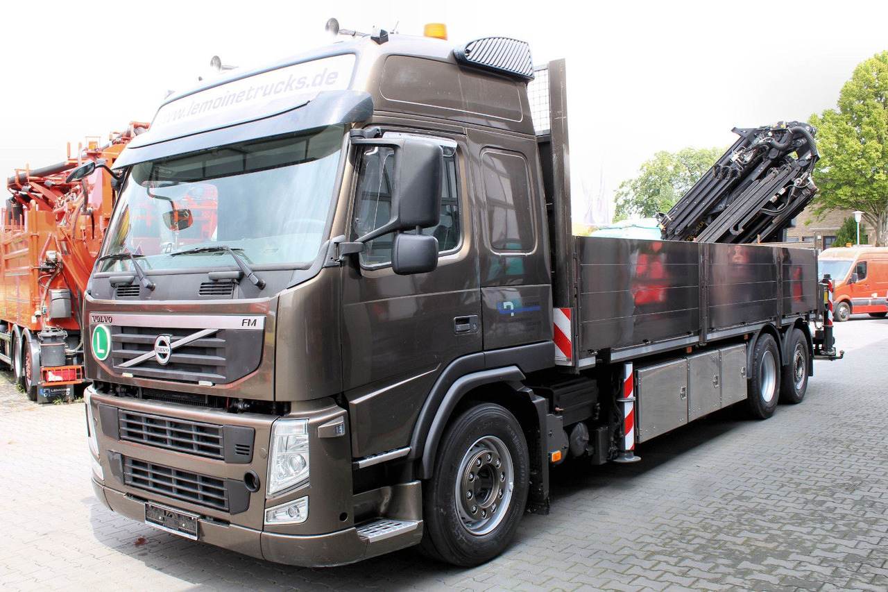 Volvo FM 420 6x2 Container-Pritsche+Kran PK 34.002+JIB - Camião de caixa aberta/ Plataforma, Camião grua: foto 3 Volvo FM 420 6x2 Container-Pritsche+Kran PK 34.002+JIB - Camião de caixa aberta/ Plataforma, Camião grua: foto 3