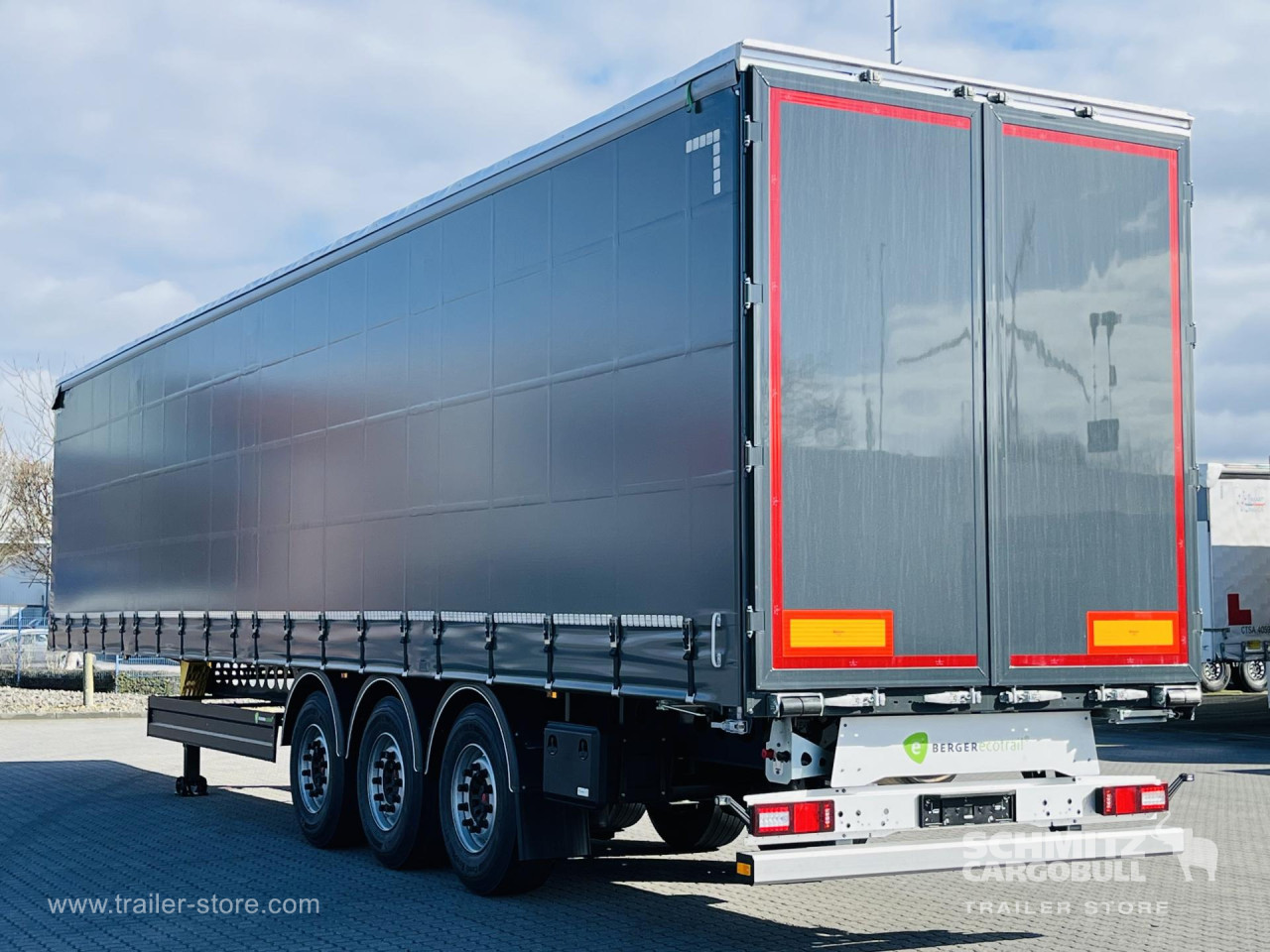 BERGER Auflieger Curtainsider Standard - Semi-reboque de lona: foto 1 BERGER Auflieger Curtainsider Standard - Semi-reboque de lona: foto 1
