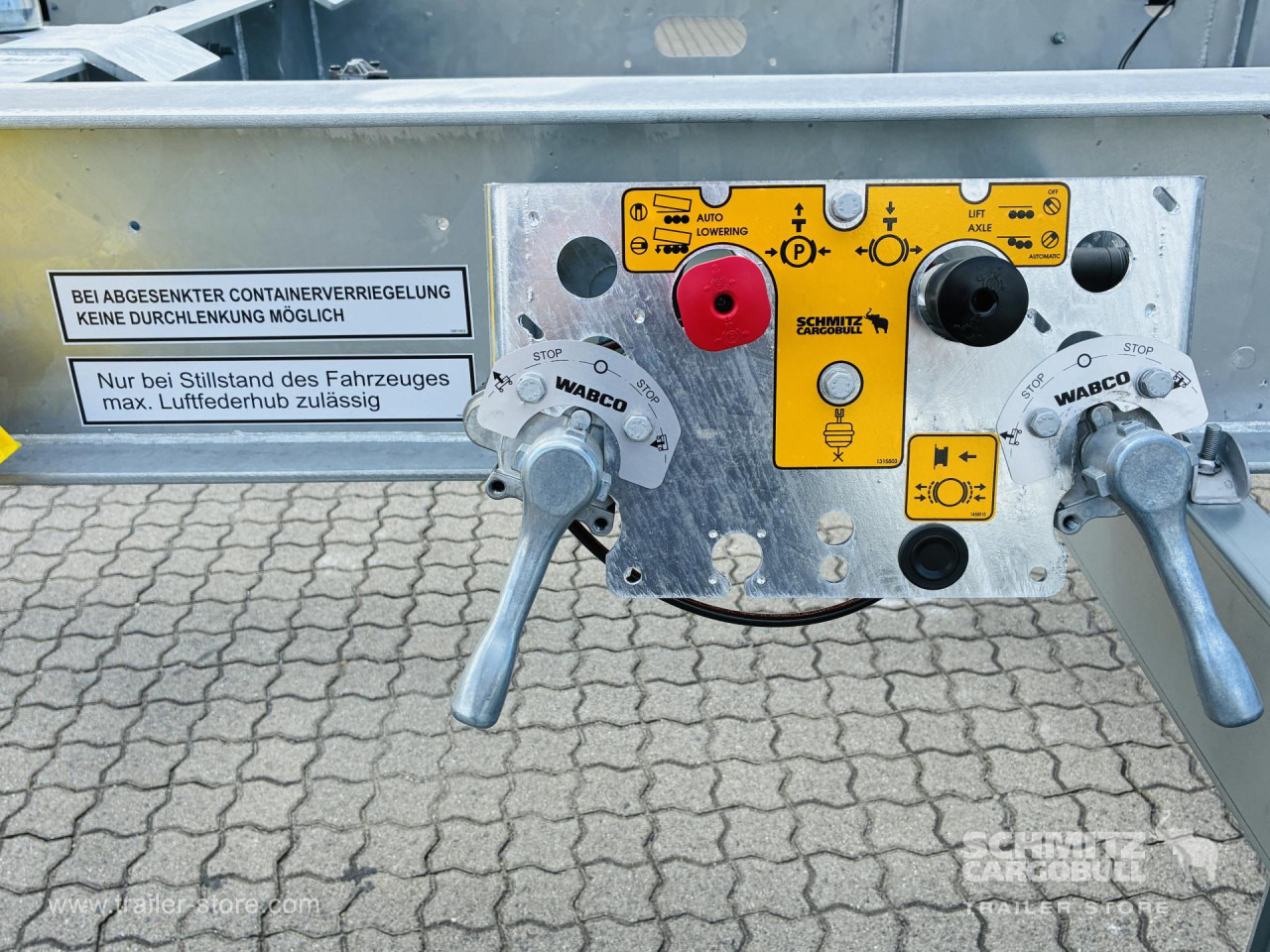 SCHMITZ Anhänger Wechselfahrgestell Standard - Reboque transportador de contêineres/ Caixa móvel: foto 4 SCHMITZ Anhänger Wechselfahrgestell Standard - Reboque transportador de contêineres/ Caixa móvel: foto 4