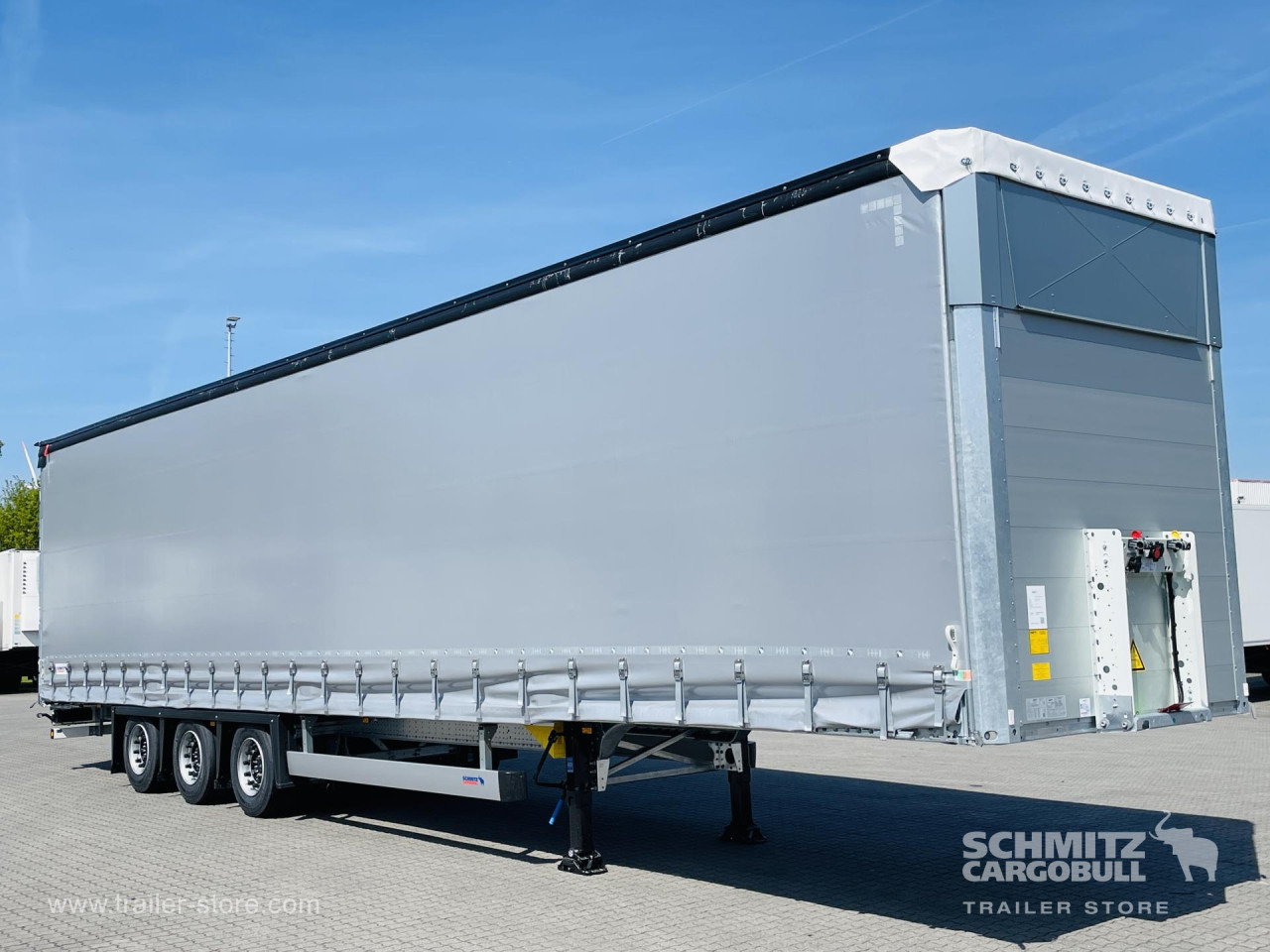 SCHMITZ Auflieger Curtainsider Mega - Semi-reboque de lona: foto 1 SCHMITZ Auflieger Curtainsider Mega - Semi-reboque de lona: foto 1