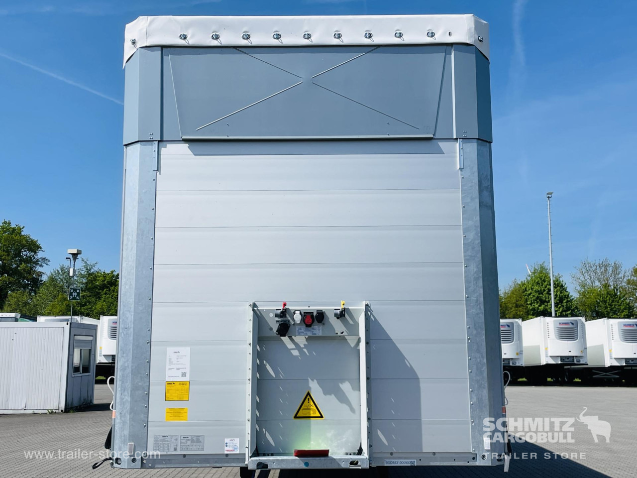 SCHMITZ Auflieger Curtainsider Mega - Semi-reboque de lona: foto 2 SCHMITZ Auflieger Curtainsider Mega - Semi-reboque de lona: foto 2