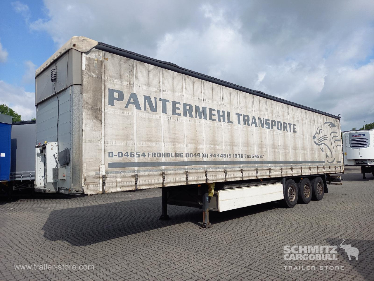 SCHMITZ Auflieger Curtainsider Standard - Semi-reboque de lona: foto 1 SCHMITZ Auflieger Curtainsider Standard - Semi-reboque de lona: foto 1