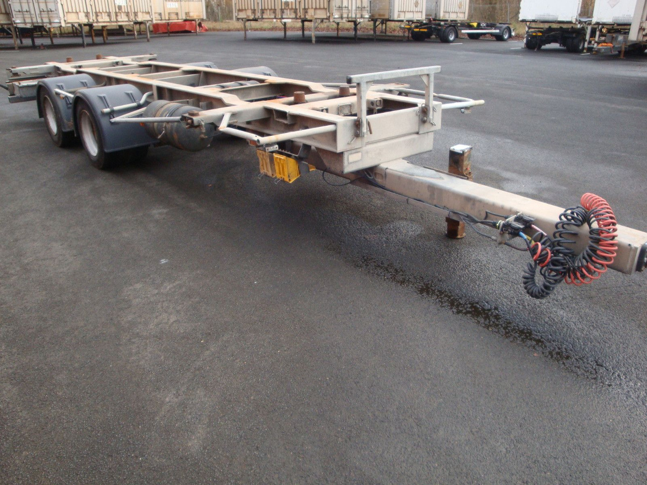 Obermaier W190 ZLU Jumbo Tandem BDF C 7820 7,82 verzinkt - Reboque transportador de contêineres/ Caixa móvel: foto 5 Obermaier W190 ZLU Jumbo Tandem BDF C 7820 7,82 verzinkt - Reboque transportador de contêineres/ Caixa móvel: foto 5