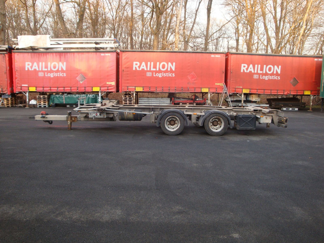 Obermaier W190 ZLU Jumbo Tandem BDF C 7820 7,82 verzinkt - Reboque transportador de contêineres/ Caixa móvel: foto 1 Obermaier W190 ZLU Jumbo Tandem BDF C 7820 7,82 verzinkt - Reboque transportador de contêineres/ Caixa móvel: foto 1