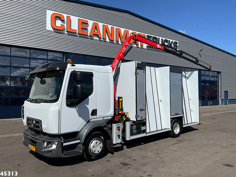 Renault D 220 Euro 6 Fassi 2,3 Tonmeter laadkraan Just 153.536 km! - Camião, Camião grua: foto 1 Renault D 220 Euro 6 Fassi 2,3 Tonmeter laadkraan Just 153.536 km! - Camião, Camião grua: foto 1